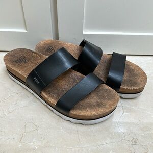 Reef women’s cushion vista hi sandals size 10